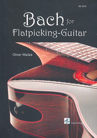 Bach for Flatpicking-Guitar  für Gitarre/Tabulatur  