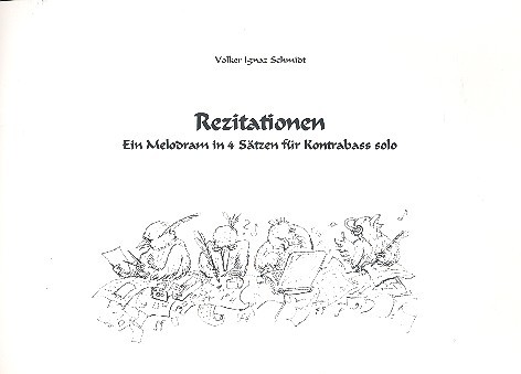 Rezitationen (+CD) für Kontrabass (5-saitig)    