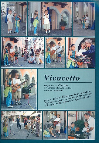 Vivacetto Begleitheft zum Lehrgang  Vivace für Altblockflöte  