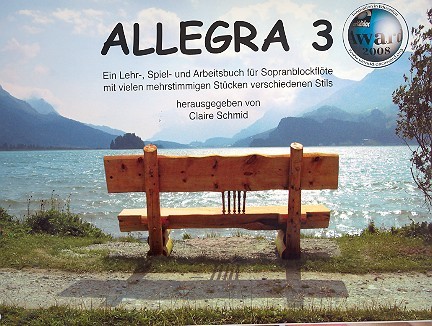 Allegra Band 3  für Sopranblockflöte  