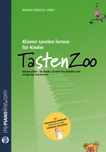 Tastenzoo (+Memokarten)  für Klavier  