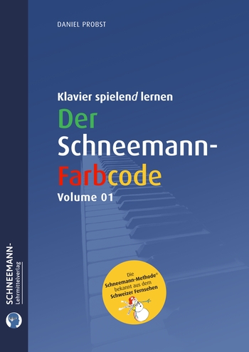 Schneemann-Farbcode Band 1  für Klavier  