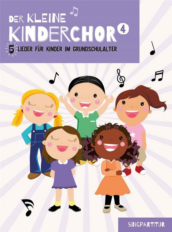 Der kleine Kinderchor Band 4  für Kinderchor und Klavier  Singpartitur