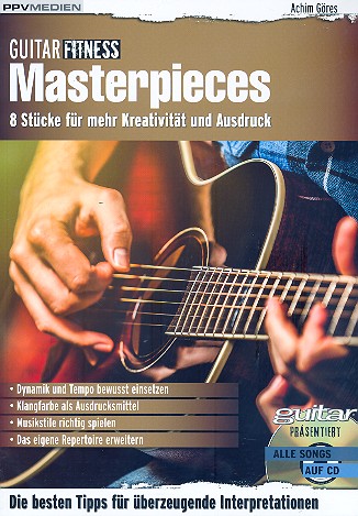 Guitar Fitness Masterpieces (+CD)  für Gitarre/Tabulatur  