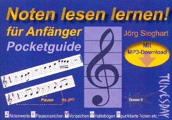 Pocketguide - Noten lesen lernen für Anfänger (+MP3-Download)&nbsp;&nbsp;&nbsp;&nbsp;