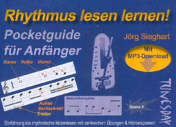 Pocketguide - Rhythmus lesen lernen! (+MP3-Download)&nbsp;&nbsp;für Anfänger &nbsp;&nbsp;