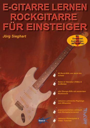 E-Gitarre lernen - Rockgitarre für Einsteiger (+MP3-Download)&nbsp;&nbsp;für E-Gitarre/Tabulatur&nbsp;&nbsp;