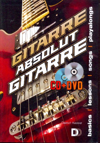 Gitarre - Absolut Gitarre (+DVD +CD):  für Gitarre (Melodie/Texte/Akkorde)  