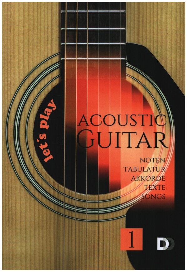 Let's Play Acoustic Guitar Band 1  für Gitarre (Noten/Tabulatur/Texte/Akkorde)  