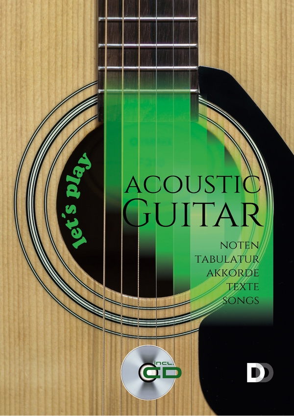 Let's Play Acoustic Guitar - Compact (+CD)  für Gitarre (Noten/Tabulatur/Texte/Akkorde)  