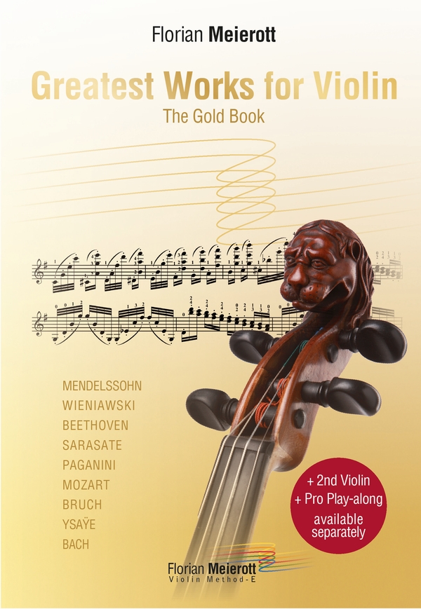 Greatest Works for Violin - The Gold Book&nbsp;&nbsp;for violin&nbsp;&nbsp;
