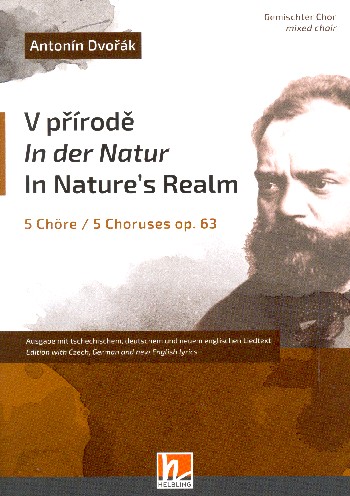 In der Natur op.63  für gem Chor a cappella  Partitur (en/dt/tschech)