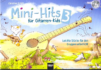 Mini-Hits für Gitarren-Kids Band 3 (+CD)&nbsp;&nbsp;für 3-5 Gitarren&nbsp;&nbsp;Partitur