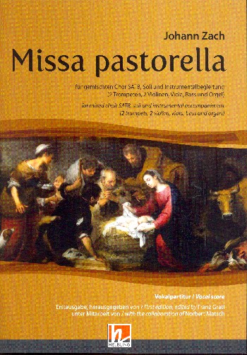 Missa pastorella&nbsp;&nbsp;für Soli, gem Chor und Instrumente&nbsp;&nbsp;Klavierauszug / Orgelauszug