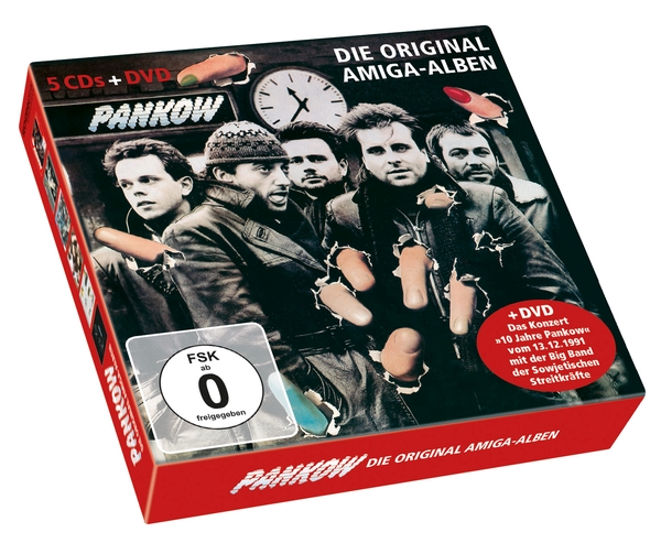 Pankow - Die original Alben + DVD    5CD + DVD