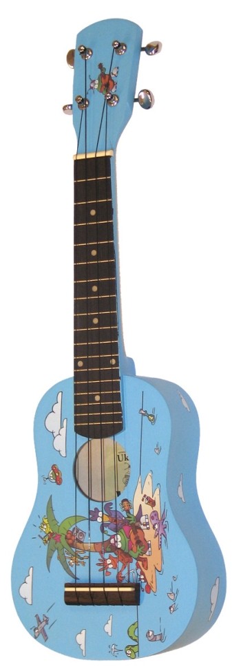 Voggy's Ukulele (Instrument und Plektrum)&nbsp;&nbsp;&nbsp;&nbsp;