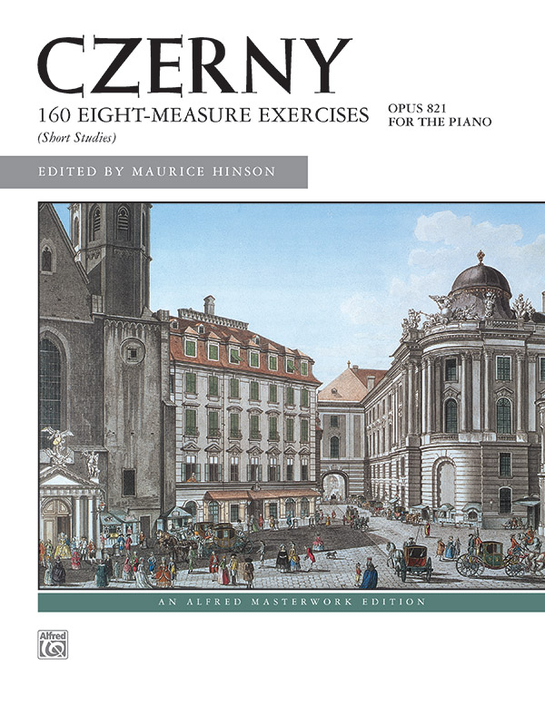 160 eight-measure exercises op.821  for piano  