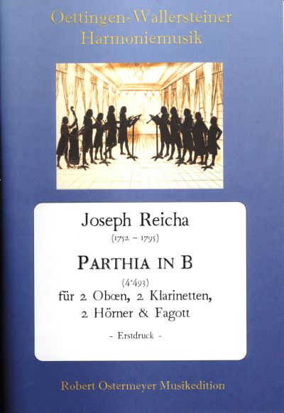 Parthia B-Dur für 2 Oboen, 2 Klarinetten,