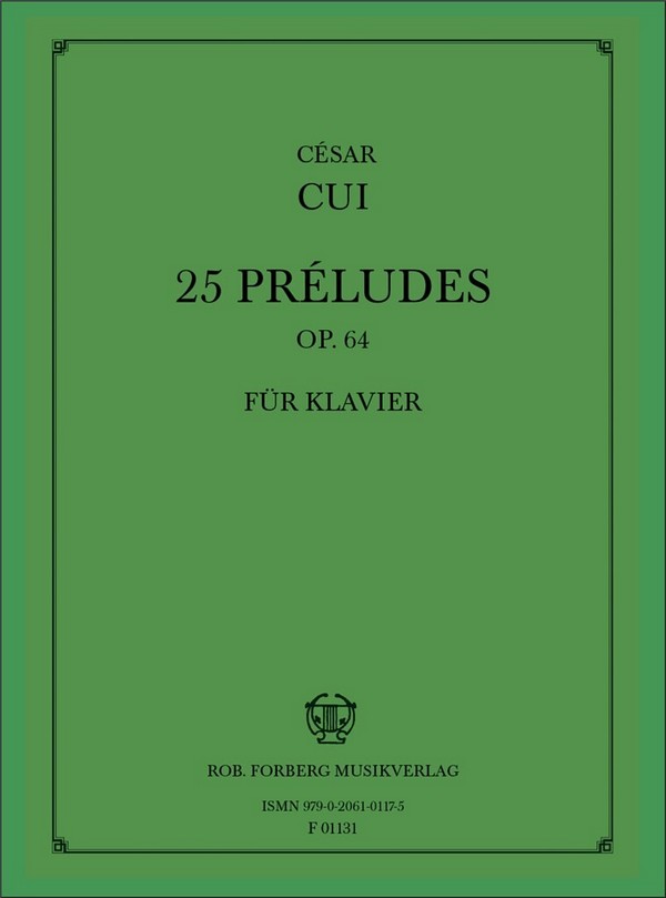 25 preludes op.64  für Klavier  