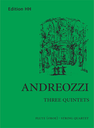 3 Quintette für Flöte und Streichquartett  Partitur und Stimmen  