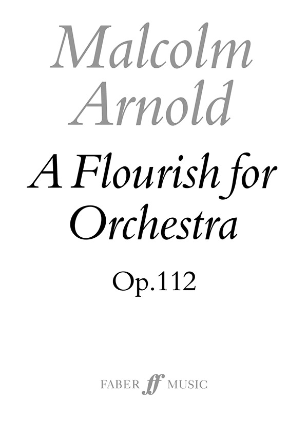 A flourish op.112  for orchestra   score