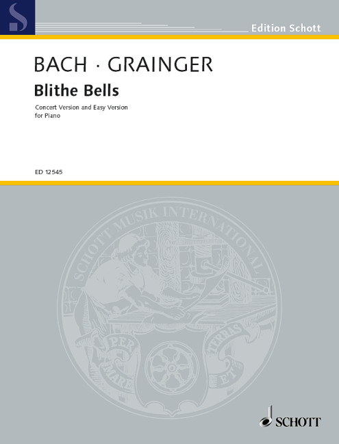 Blithe Bells nach J.s. Bachs 'Schafe können sicher weiden'  für Klavier (Konzertversion und leichte Fasssung)  