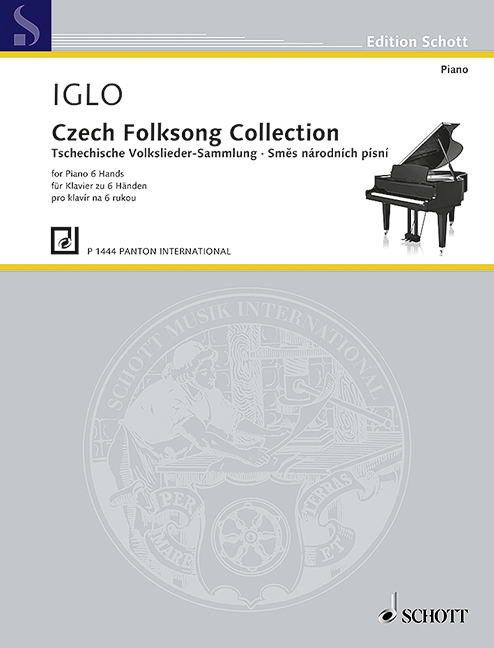 Tschechische Volkslieder-Sammlung  für Klavier 6-händig  