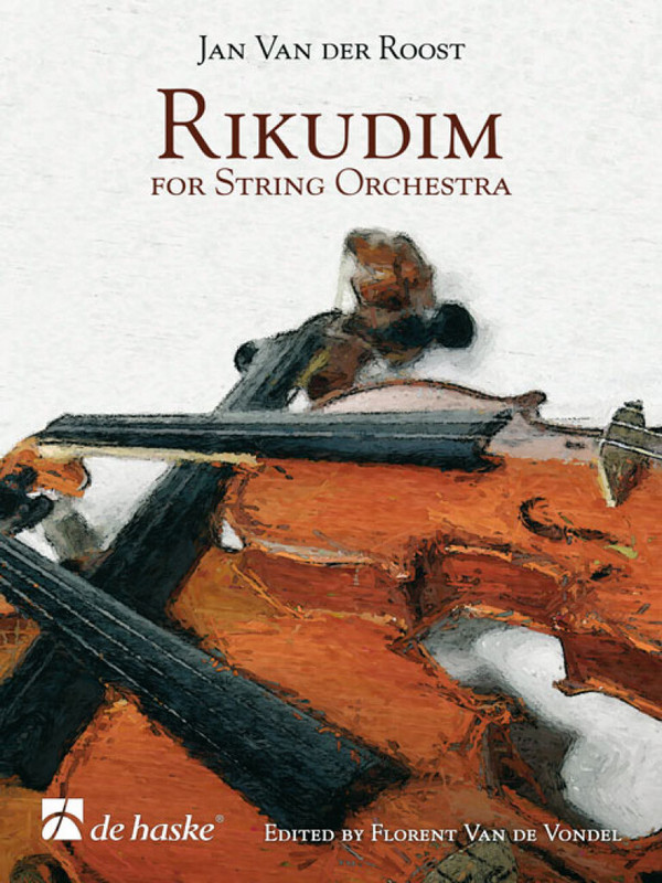 Rikudim für Streichorchester  Partitur und Stimmen  Van de Vondel, Florent, Bearb.