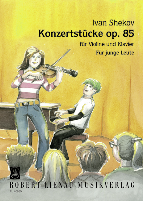 Konzertstücke op.85  für Violine und Klavier  