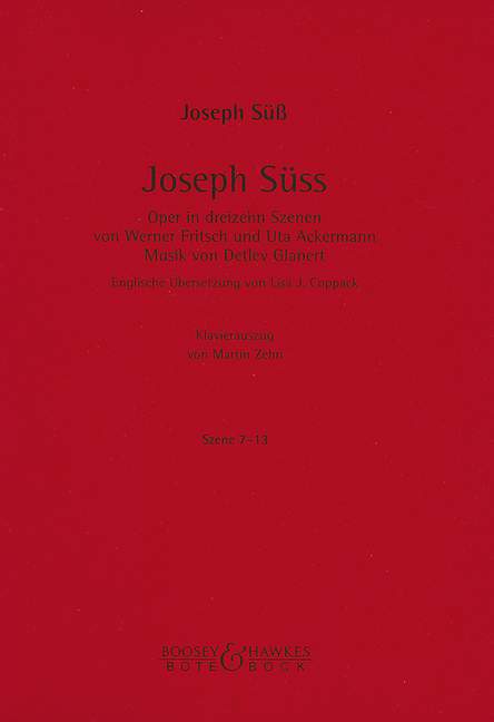 Joseph Süss Klavierauszug (dt/en)    