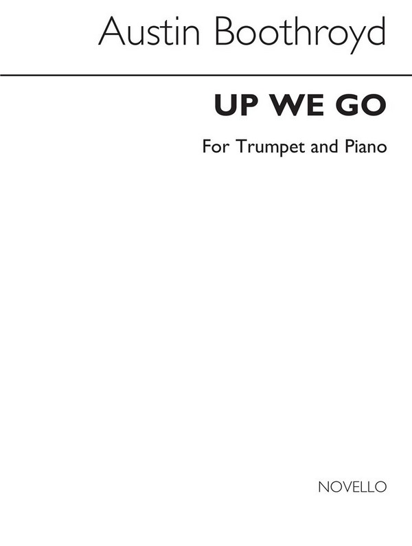 Up we go for trumpet and piano    