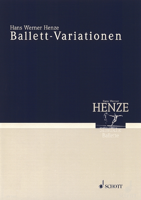 Ballett-Variationen  für grosses Orchester  Studienpartitur