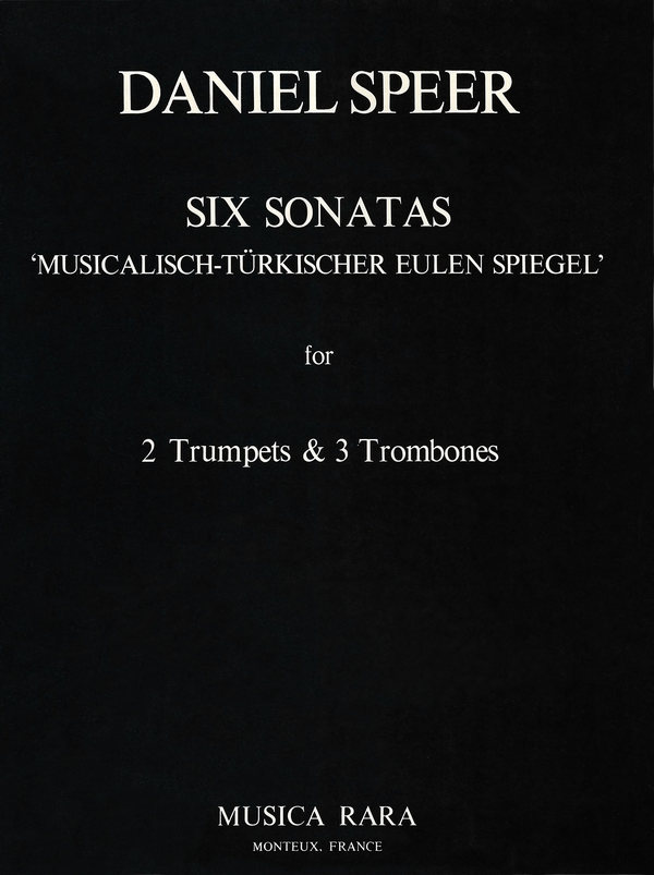 6 Sonaten  für 2 Trompeten und 3 Posaunen  Stimmen