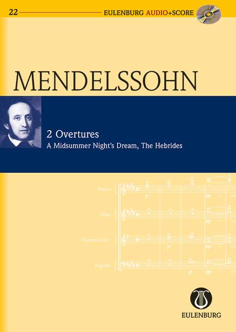 2 Ouverturen (+CD)  für Orchester  Studienpartitur