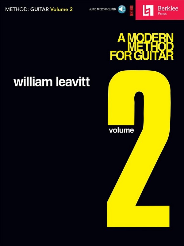 A Modern Method for Guitar vol.2 (+ Online Audio)  für Gitarre  