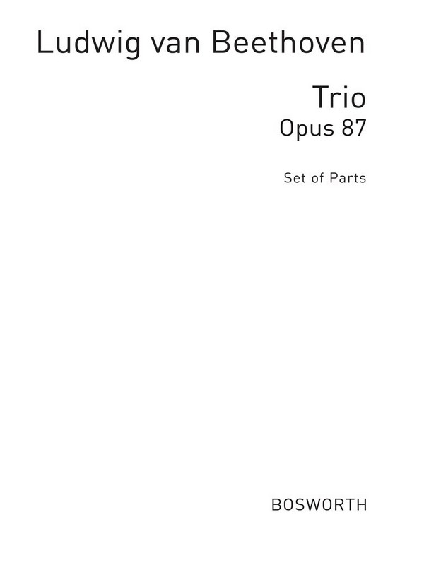 Trio op. 87 für 2 Oboen und Englischhorn