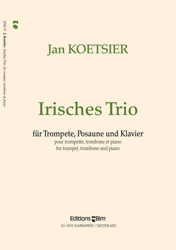 Irisches Trio für Trompete,  Posaune und Klavier  