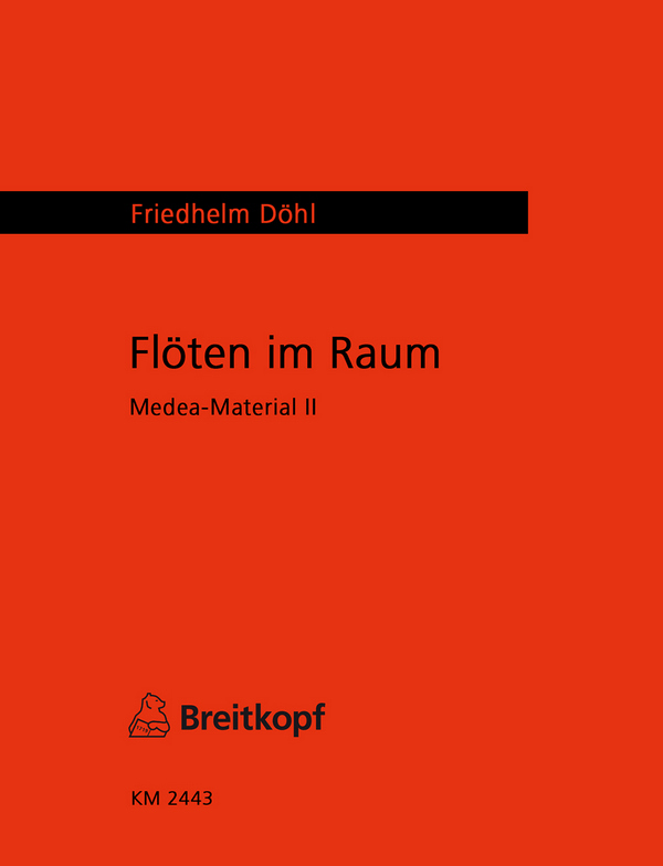 Flöten im Raum Medea-Material 2  für beliebig viele Flöten  Spielpartitur