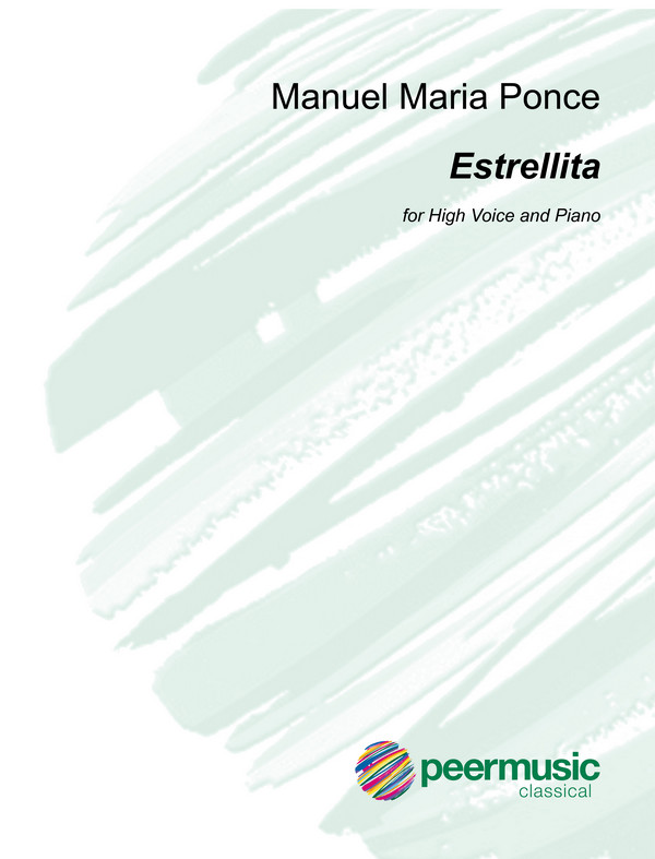 Estrellita  für Gesang und Kavier  