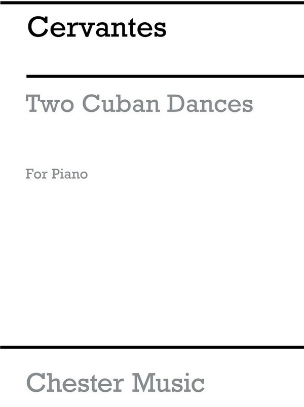 2 Cuban Dances  for piano  