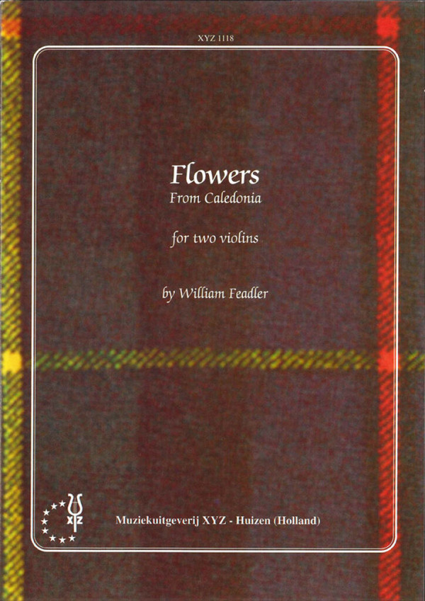 Flowers from Caledonia  for 2 violins  score