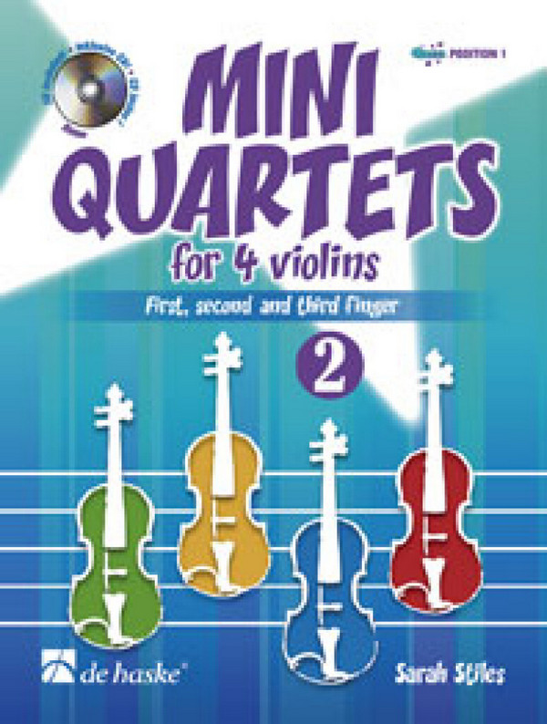 Mini Quartets vol.2 (+CD) for 4 violins