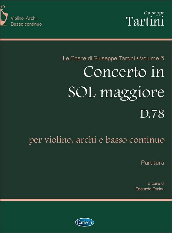 Concerto in Sol maggiore D78
