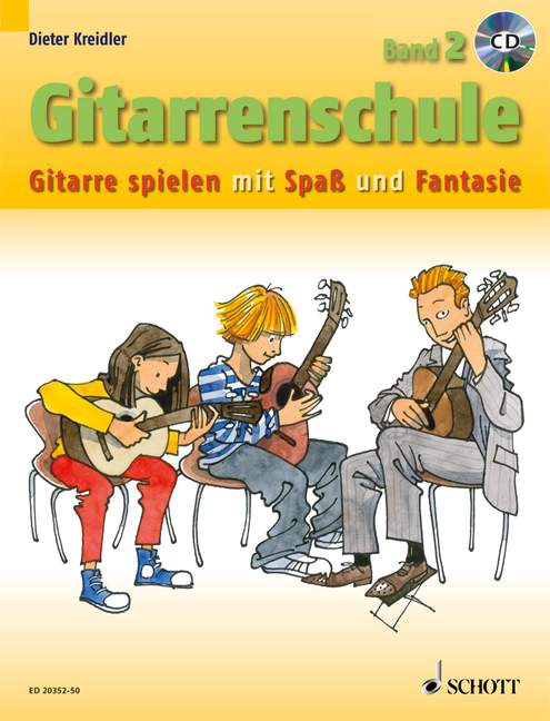 Gitarrenschule Band 2 (+CD)  für Gitarre  