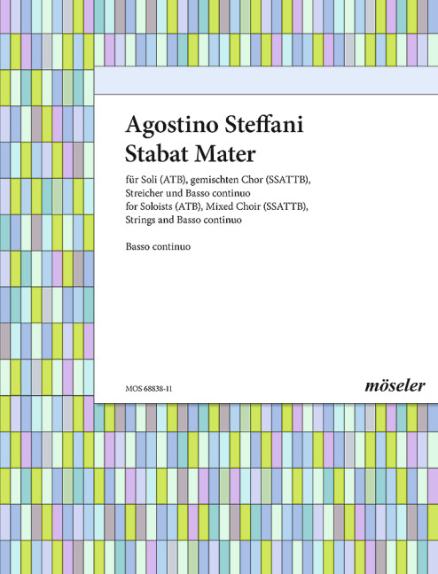 Stabat Mater  für Soli, gem Chor, Streicher und Bc  Basso continuo