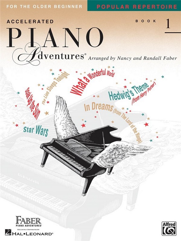 Accelerated Piano Adventures - Popular Repertoire vol.1  for piano  