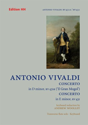 2 Concertos for flute, strings and Bc  for flute and keyboard  