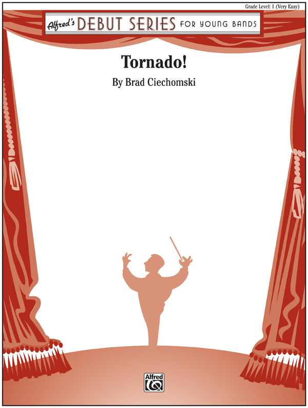Tornado für Blasorchester  Partitur und Stimmen  