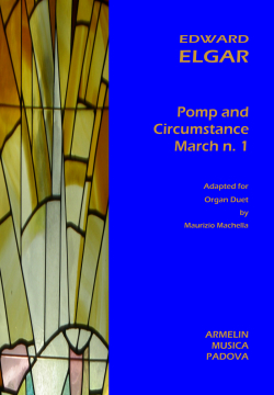 Pomp and Circumstance March no.1  per grand organo a 4 mani  score