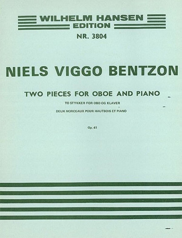 2 Pieces op.41 for oboe and piano  archive copy  